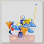 Детский радиоуправляемый самолет Cartoon Airplane (синий)