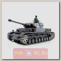 Радиоуправляемый танк Heng Long PzKpfw.IV Ausf.F2.Sd.Kfz 1:16 с дым. и пневм. пушкой (в металле)