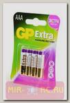 Батарейка GP Extra GP24AX-2CR4 LR03 BL4