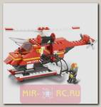 Конструктор Пожарные спасатели - Вертолет, 155 деталей