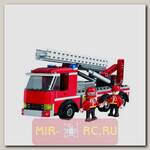 Конструктор Пожарная машина с лестницей, 220 дет.