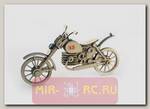 Деревянный 3D конструктор Lemmo Мотоцикл 33 (подвижный)