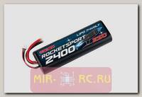 Аккумулятор Rocket Sport LiPo 7.4V 2S 25C 2400mAh (Tamiya/Deans Super/TRX/EC3 Venom)