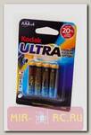 Батарейка Kodak Ultra Premium LR03 BL4