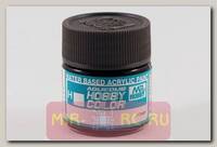 Краска MR.HOBBY H2 (водоразбавляемая) 10мл Black