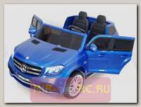 Детский электромобиль Mercedes Benz GLS63 Luxury Blue 4WD 12V MP4