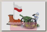 Пластиковый конструктор COBI Пушка 75 mm Field Gun 1897