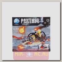 Конструктор с фигуркой Panther - Военная лодка, 94 детали