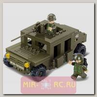 Конструктор Land 2 Forces - Военный автомобиль, 175 деталей