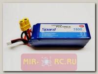 Аккумулятор Spard LiPo 22.2V 6S 75C 1800mAh (XT60)