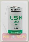 Батарейка SAFT LSH 20 CNR D с лепестковыми выводами