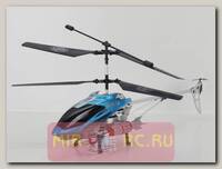 Радиоуправляемый 3-ch средний вертолет 27Mhz с гироскопом и с 2-я ракетницами