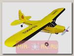 Радиоуправляемая модель электро самолета Easy-Sky Piper J3 Cub 2.4GHz RTF (желтый)