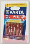 Батарейка VARTA Max Tech 4703 LR03 4+2шт BL6