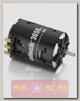 Бесколлекторный сенсорный мотор Justock 3650SD 25.5T Black G2 для шоссейных и дрифтовых моделей 1:10