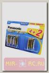 Батарейка Panasonic Evolta LR6EGE/6BW 4+2F LR6 4+2шт BL6