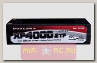 Аккумулятор Dualsky TF LiPo 7.4V 2S 60C 4000mAh (жёсткий корпус)