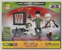 Пластиковый конструктор COBI Red Army - Winter