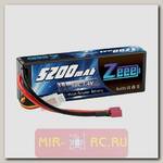 Аккумулятор Zeee Power LiPo 7.4V 2S 50C 5200mAh (T-Plug)