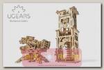 Деревянный механический 3D конструктор Ugears Башня-аркбаллиста