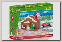 Пластиковый конструктор COBI Christmas Time с фигурками