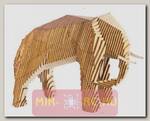 Деревянный конструктор UNIWOOD «Параметрический слон»