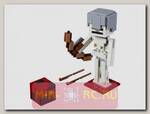 Конструктор LEGO 21150 Minecraft Cкелет с кубом магмы