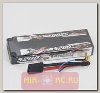 Аккумулятор Sunpadow LiPo 7.4V 2S 45C 5200mAh Slim HardCase (TRX)