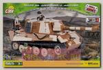 Пластиковый конструктор COBI Немецкий танк Jagdpanzer VI Jagdtiger с тремя фигурками людей