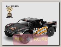 Радиоуправляемая модель Шорт-корс трака HPI Blitz Flux 2WD RTR 1:10 (Skorpion) б/к без АКК и з/у