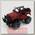 Радиоуправляемый джип Double Eagle Red Jeep Wrangler 1:14 2.4GHz