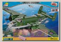 Пластиковый конструктор COBI Самолет B-25 Mitchell с фигурками людей