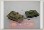 Радиоуправляемый танковый бой ИК M1A2 PK/Russia T-34 1:32