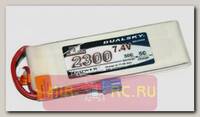 Аккумулятор Dualsky EX LiPo 7.4V 2S1P 30C 2300mAh (DC3)