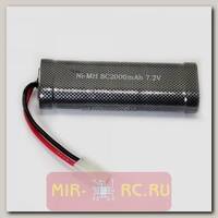 Аккумулятор HSP NiMH 7.2V 6cell 2000mAh (Tamiya)