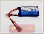 Аккумулятор Spard LiPo 7.4V 2S 20C 2000mAh (T-plug)