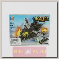 Конструктор Battle Military - Военный самолет, 96 деталей