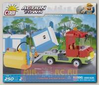 Пластиковый конструктор COBI Septic Truck с фигурками