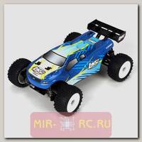 Радиоуправляемая модель Трагги Losi Micro Truggy 4WD RTR 1:24 (голубая)