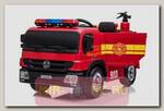 Детский электромобиль Hollicy «Пожарная машина» с игровым набором