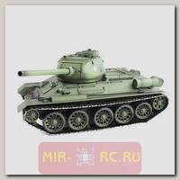 Радиоуправляемый танк Heng Long Russia T34-85 Upg V6.0 1:16 RTR 2.4GHz