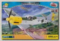 Пластиковый конструктор COBI Самолет Messerschmitt Bf 109 E с фигуркой пилота