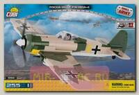 Пластиковый конструктор COBI Самолет Focke-Wulf Fw 190 A-4 с фигуркой пилота