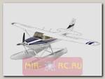 Радиоуправляемый самолет Art-Tech Cessna Blue 182 400 Class RTF 2.4GHz с лыжами