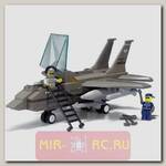 Конструктор Воздушные войска - Истребитель F15, 142 детали