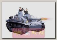 Радиоуправляемый танк Sturm 3868-1 с звуковыми эффектами и дымом 1:16