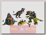 Конструктор LEGO 75938 Jurassic World Бой тираннозавра и робота-динозавра