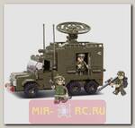 Конструктор Армия - Военная машина с фигурками, 231 деталь