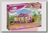 Пластиковый конструктор COBI Winx Frutti Music Bar с фигурками