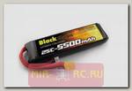 Аккумулятор Black Magic LiPo 11.1V 3S 25C 5500mAh (XT60 Plug)